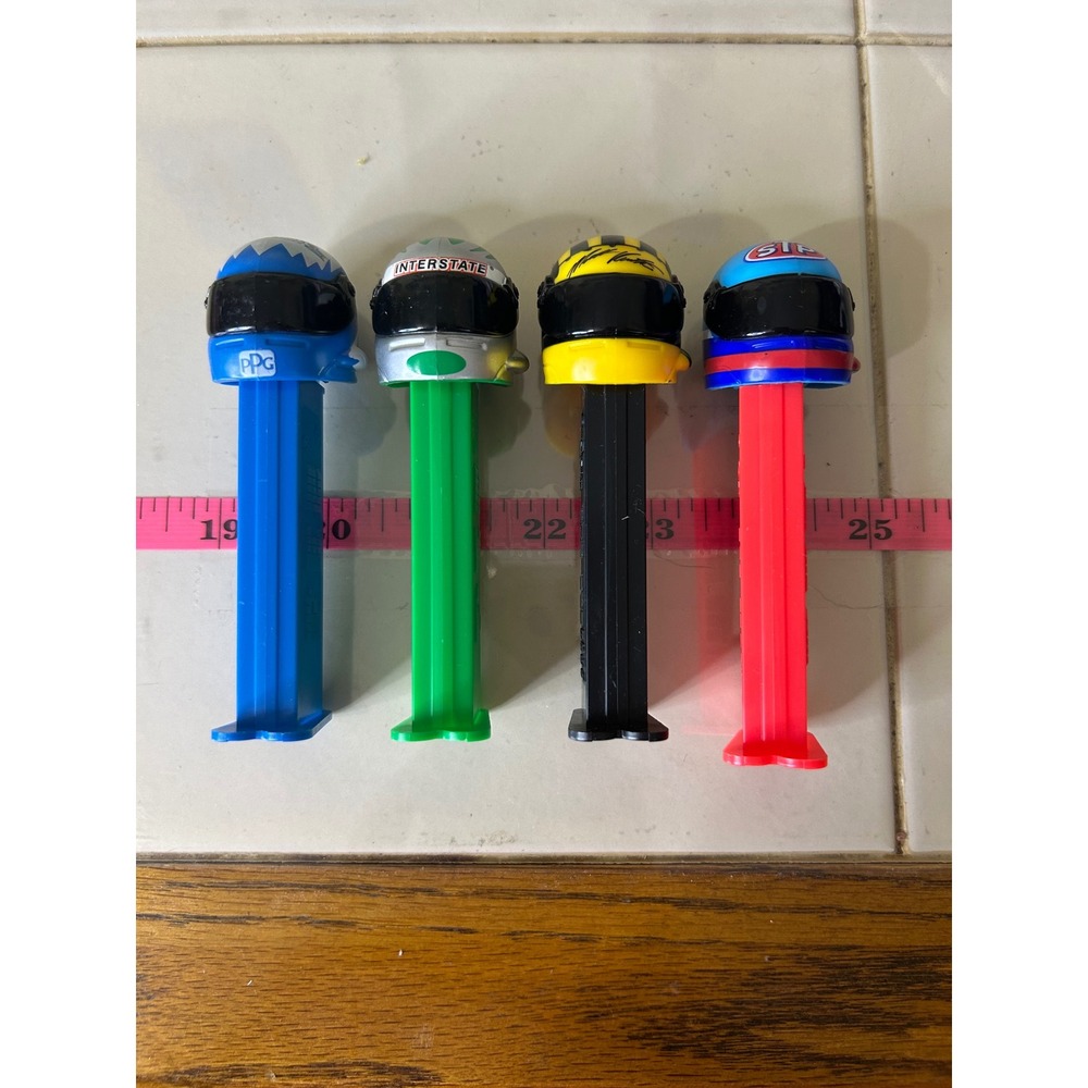 NASCAR PEZ Dispenser Lot of  PPG Racing Helmet